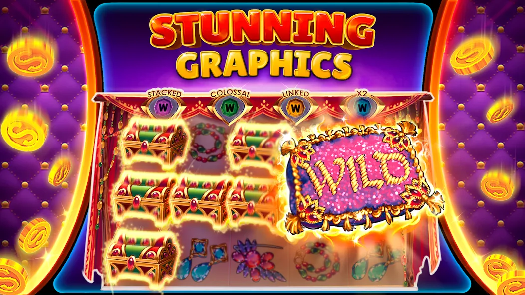 Slots UP - online casino game — скриншот 3
