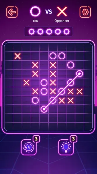 Tic Tac Toe - Offline XOXO — скриншот 2