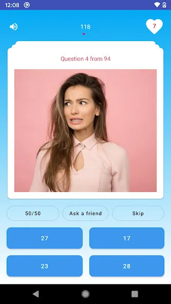Quiz - Guess her age challenge — скриншот 2
