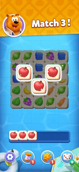 Tile Match - Brain Puzzle Game — скриншот 1