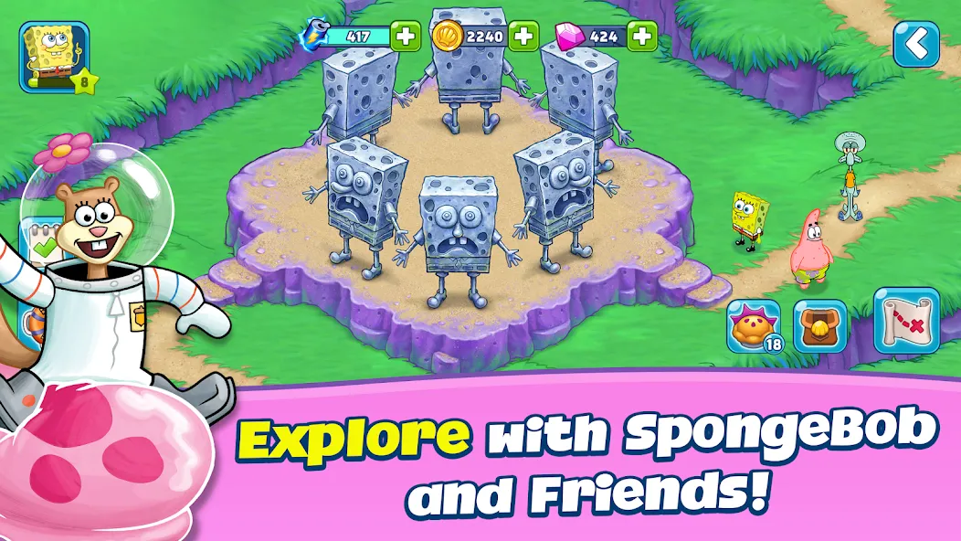 SpongeBob Adventures: In A Jam — скриншот 3