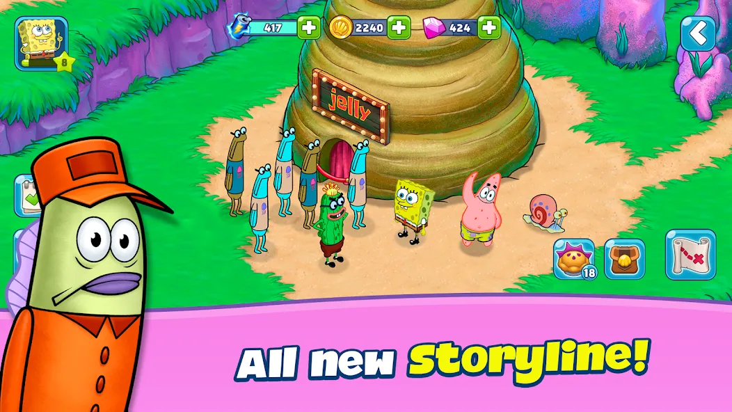 SpongeBob Adventures: In A Jam — скриншот 4