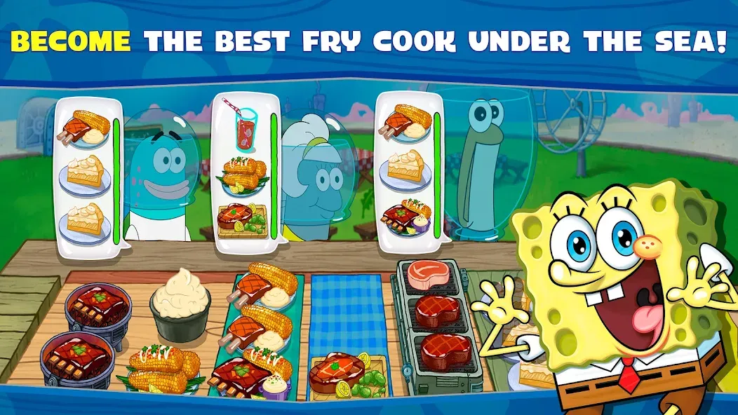 SpongeBob: Krusty Cook-Off — скриншот 1