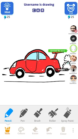 Draw N Guess Multiplayer — скриншот 2