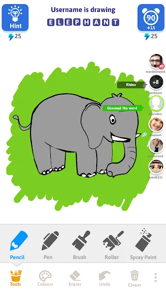 Draw N Guess Multiplayer — скриншот 4
