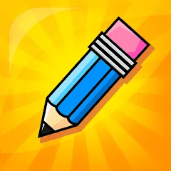 Скачать Draw N Guess Multiplayer — MOD на Андроид — Все цвета и аватарки разблокированы