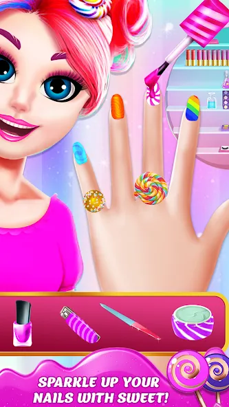 DIY Candy Makeup-Beauty Salon — скриншот 3