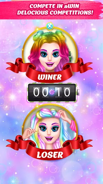 DIY Candy Makeup-Beauty Salon — скриншот 5