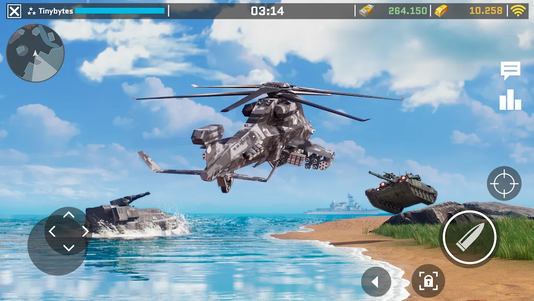 Massive Warfare: Tanks PvP War — скриншот 1