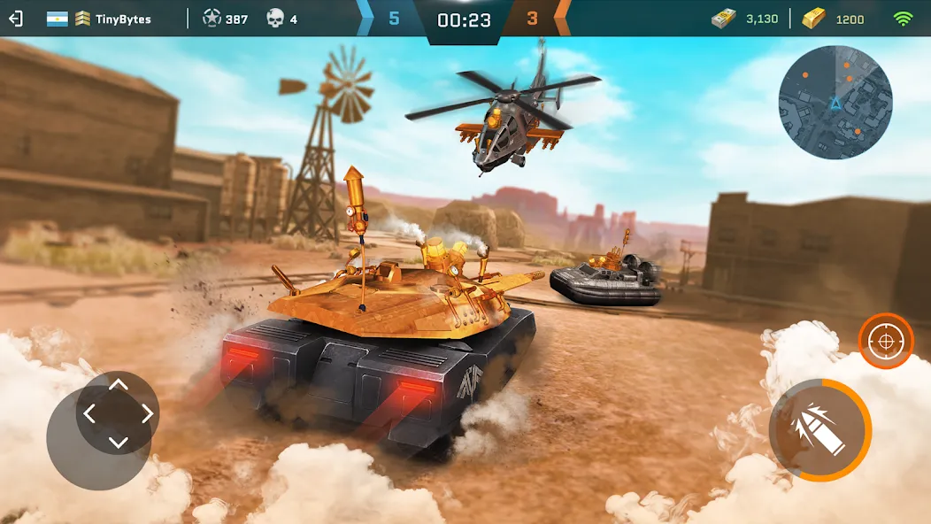 Massive Warfare: Tanks PvP War — скриншот 5