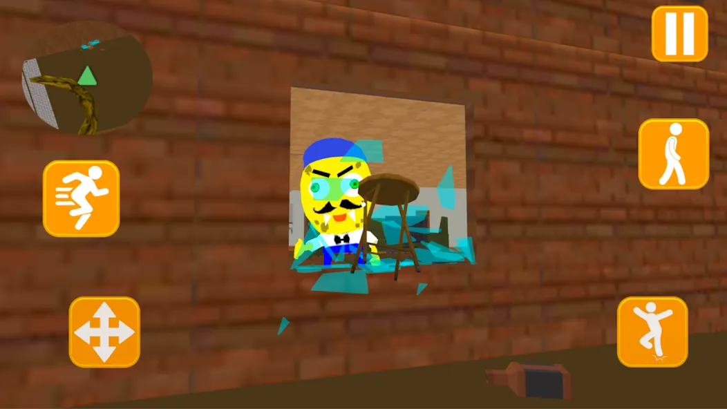 Neighbor Sponge. Scary Secret — скриншот 2