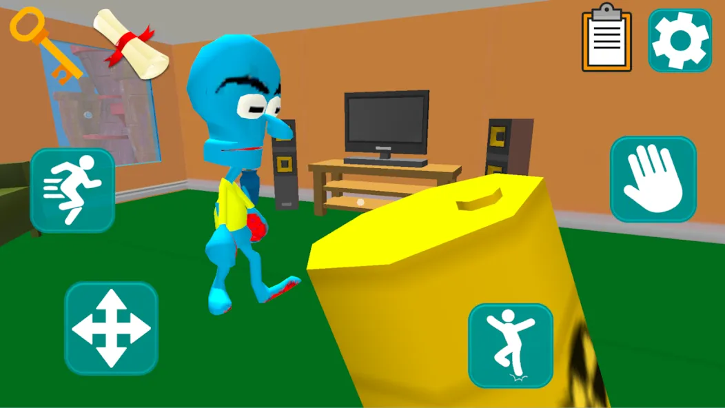 Squid Neighbor. Sponge Escape — скриншот 3 Squid Neighbor. Sponge Escape — скриншот 3
