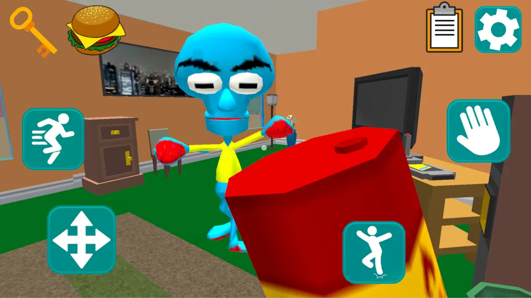 Squid Neighbor. Sponge Escape — скриншот 4 Squid Neighbor. Sponge Escape — скриншот 4