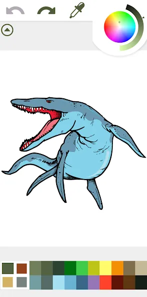 Dinosaurs Coloring Book Dino — скриншот 4 Dinosaurs Coloring Book Dino — скриншот 4