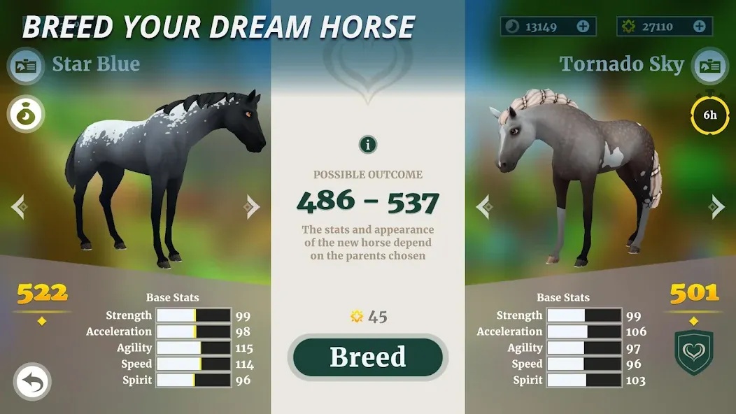 Wildshade: Fantasy Horse Races — скриншот 2 Wildshade: Fantasy Horse Races — скриншот 2