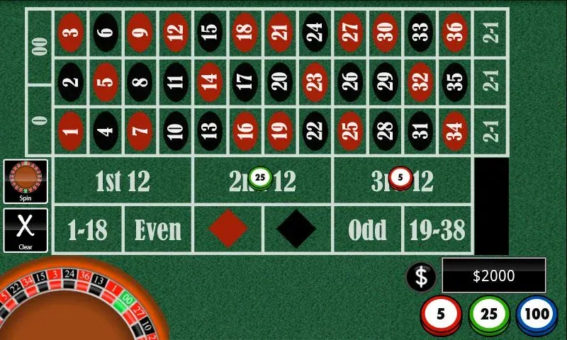 Roulette+ — скриншот 1 Roulette+ — скриншот 1
