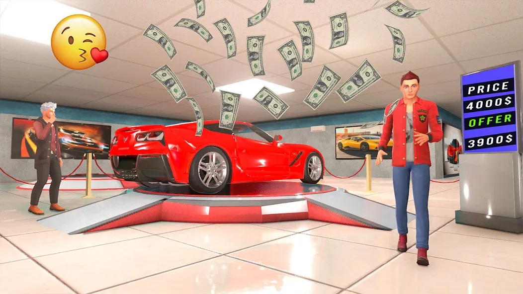 Car Dealer Tycoon Auto Shop 3D — скриншот 4
