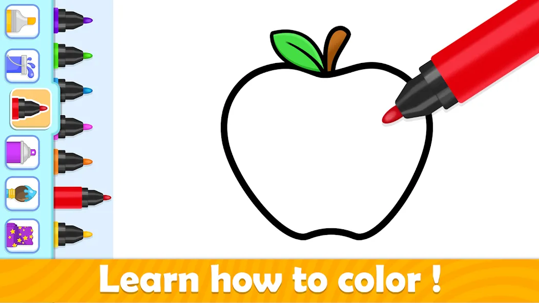 Toddler Coloring Book For Kids — скриншот 1