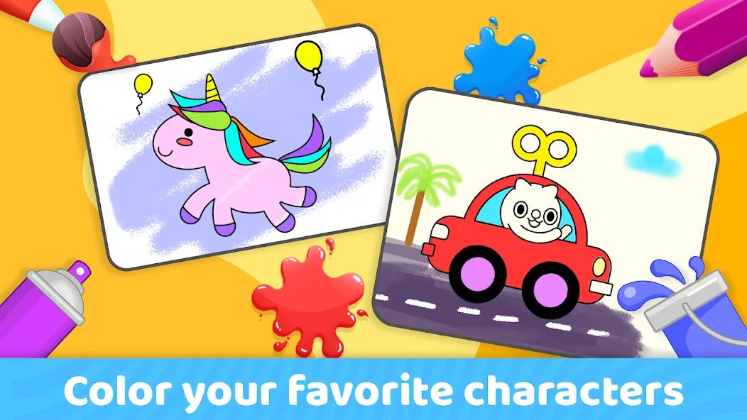 Toddler Coloring Book For Kids — скриншот 2