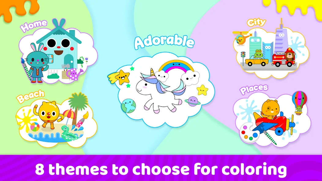 Toddler Coloring Book For Kids — скриншот 5