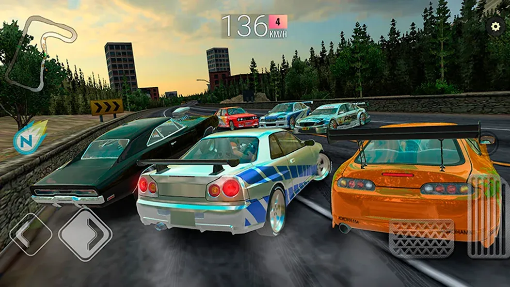 Racing in Car - Multiplayer — скриншот 5