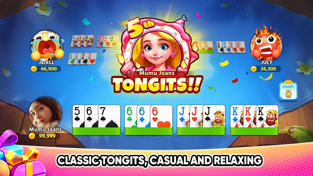 Tongits Go - Mines Slots Pusoy — скриншот 1