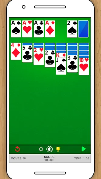 SOLITAIRE CLASSIC CARD GAME — скриншот 1 SOLITAIRE CLASSIC CARD GAME — скриншот 1