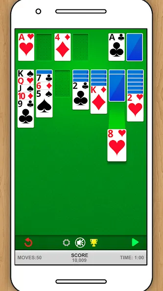 SOLITAIRE CLASSIC CARD GAME — скриншот 2 SOLITAIRE CLASSIC CARD GAME — скриншот 2