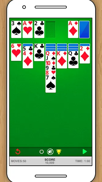 SOLITAIRE CLASSIC CARD GAME — скриншот 4 SOLITAIRE CLASSIC CARD GAME — скриншот 4