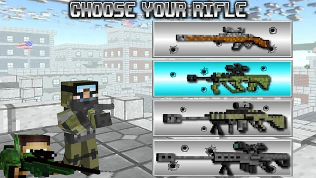 American Block Sniper Survival — скриншот 1 American Block Sniper Survival — скриншот 1
