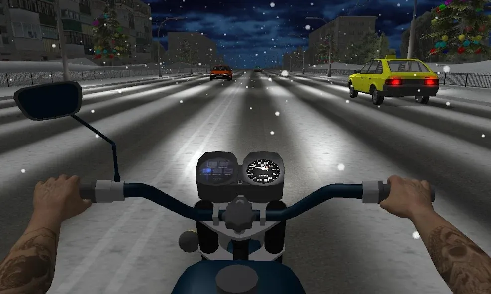 Russian Moto Traffic Rider 3D — скриншот 5