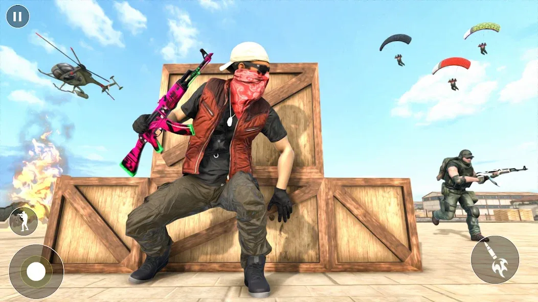 Battlegrounds Fire Squad War — скриншот 1