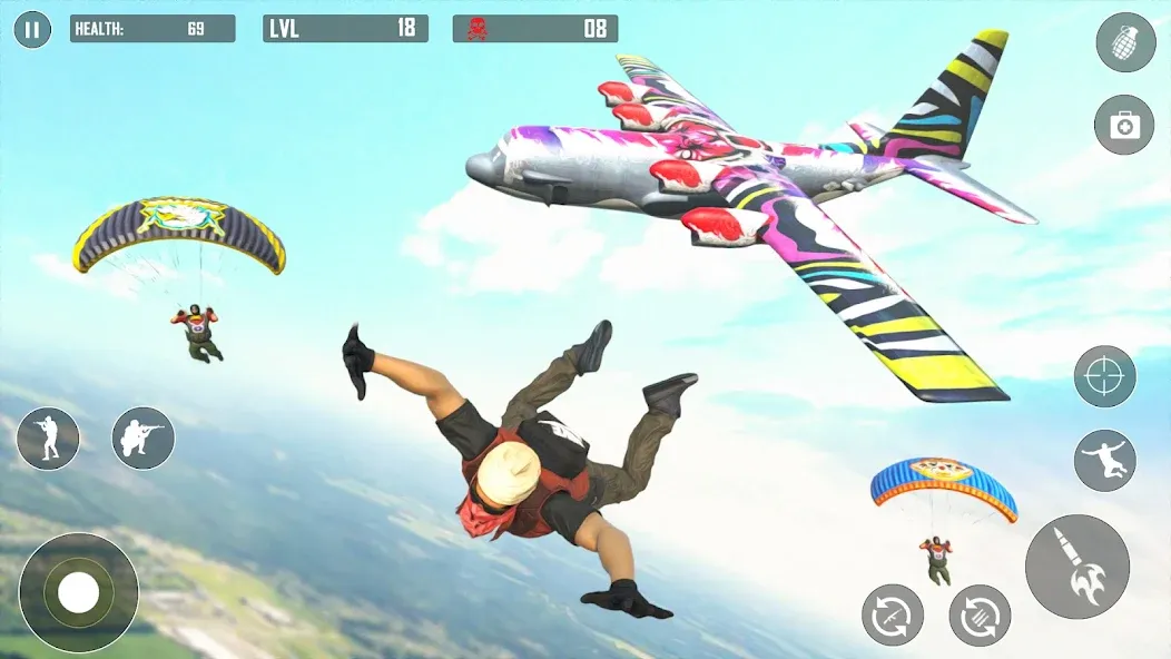 Battlegrounds Fire Squad War — скриншот 2