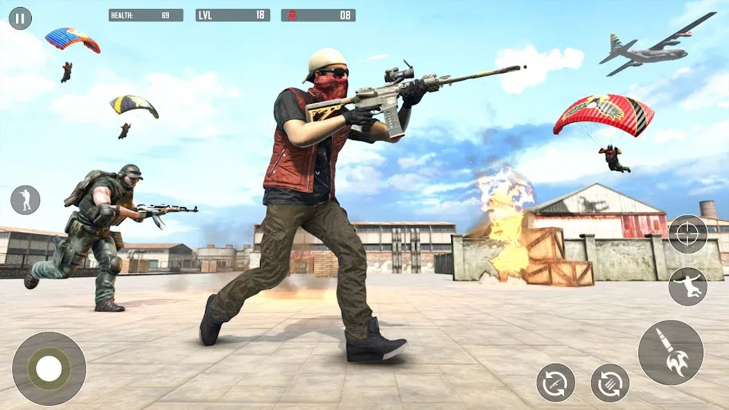 Battlegrounds Fire Squad War — скриншот 3