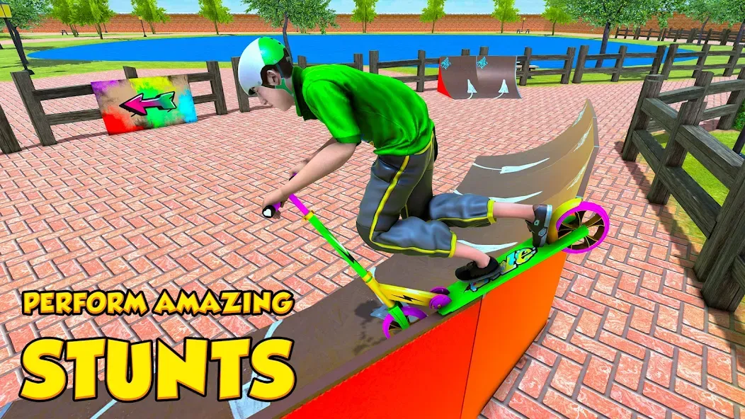BMX Air Skate Scooter Tricks — скриншот 3