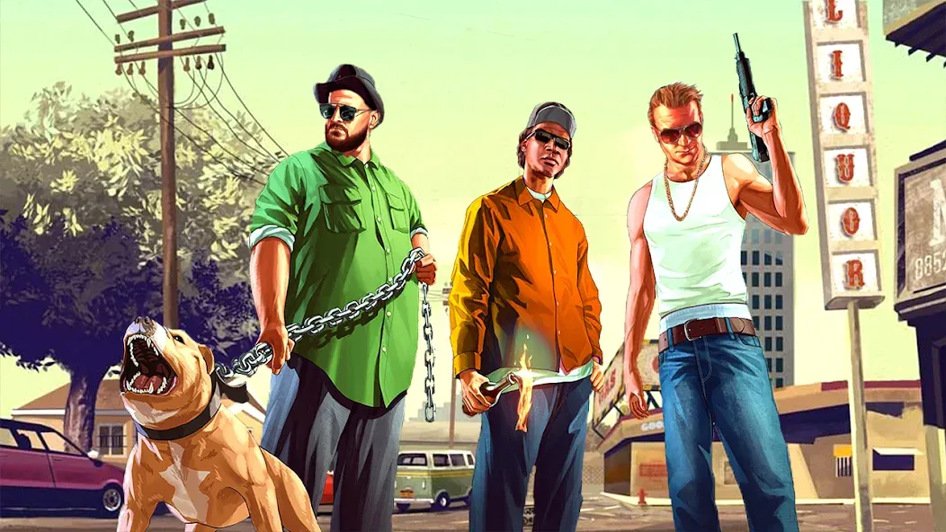 City Grand Gangster Crime — скриншот 3