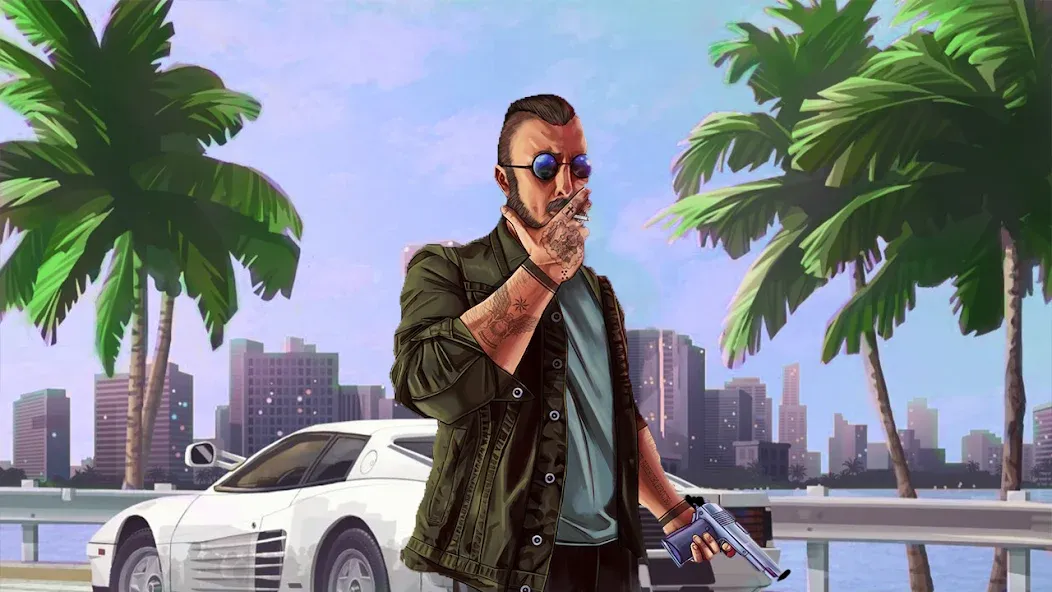 City Grand Gangster Crime — скриншот 4