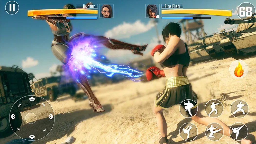 Kung Fu Fighting Karate Games — скриншот 3