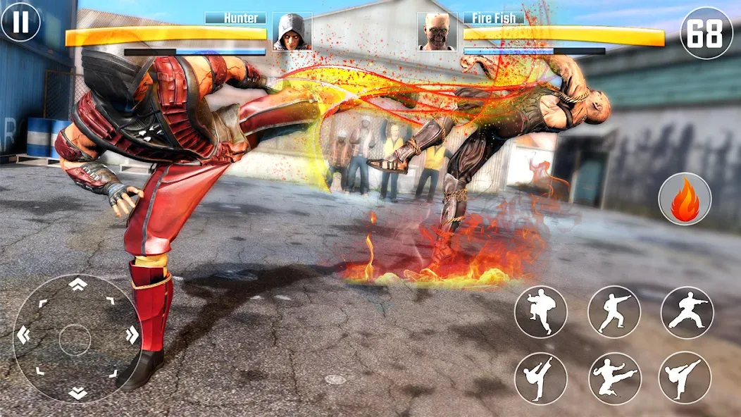 Kung Fu Fighting Karate Games — скриншот 5