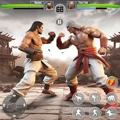 Kung Fu Fighting Karate Games MOD на телефон — Много денег