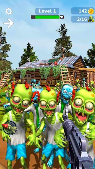 Tower Gunner: Zombie Shooter — скриншот 5