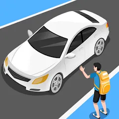 Pick Me Up 3D: Taxi Game MOD — Много денег