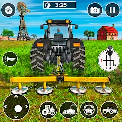 Скачать взломанную Real Tractor Driving Games — Много денег