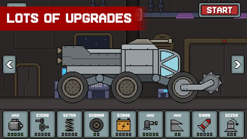 Death Rover: Space Zombie Race — скриншот 1 Death Rover: Space Zombie Race — скриншот 1