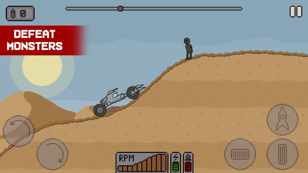 Death Rover: Space Zombie Race — скриншот 2 Death Rover: Space Zombie Race — скриншот 2