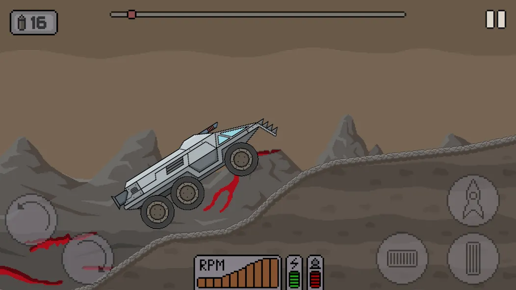 Death Rover: Space Zombie Race — скриншот 5