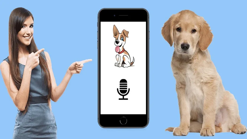 Dog Translator: Bark to Human — скриншот 1 Dog Translator: Bark to Human — скриншот 1