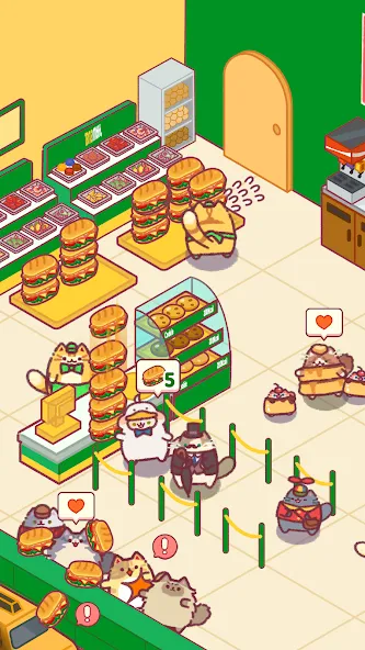 Cat Snack Bar: Cute Food Games — скриншот 2 Cat Snack Bar: Cute Food Games — скриншот 2