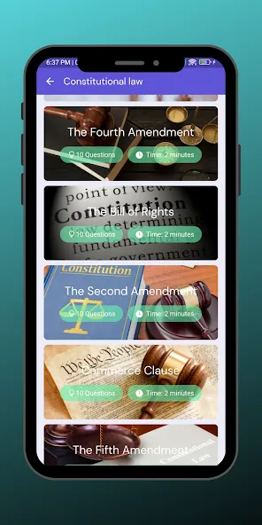 Legal Mastery Quiz — скриншот 3