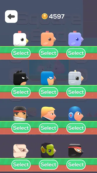 Square Bird - Flappy Chicken — скриншот 4